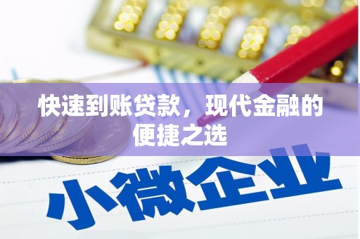大通快速到账贷款，现代金融的便捷之选