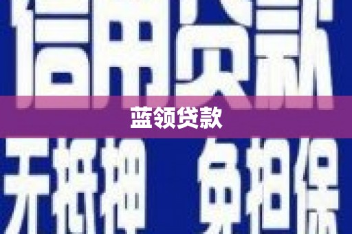 大通蓝领贷款