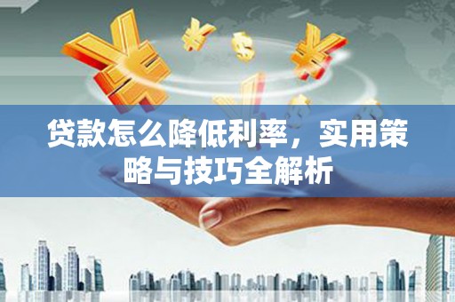 大通贷款怎么降低利率，实用策略与技巧全解析